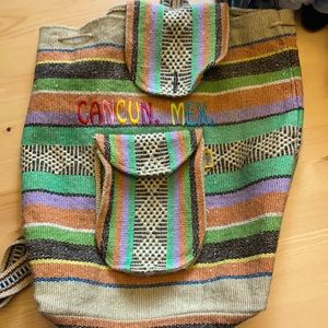 Abstract bag purchased in Cancun Mexico